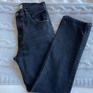 Reformation Liza High Rise Straight Crop